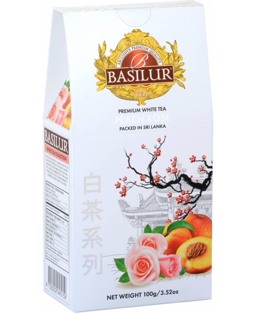White Tea Peach & Rose - 100g