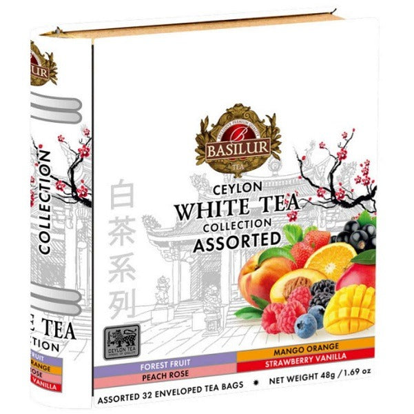 White Tea Metal Book - 32x1,5g
