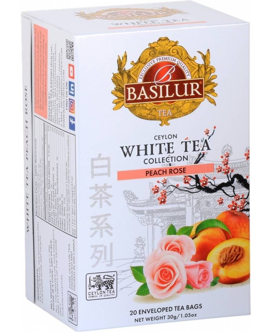 White Tea Peach & Rose - 20x1,5g