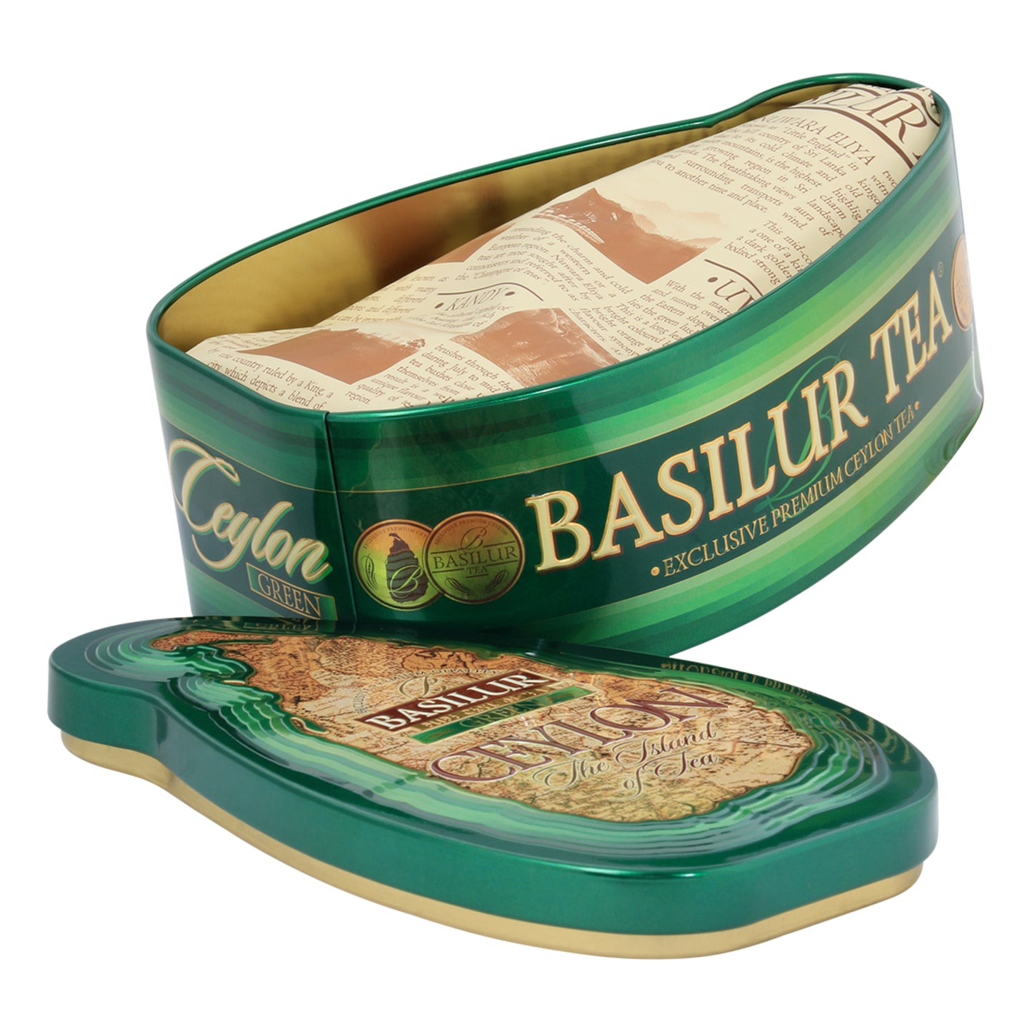 Island of Tea Green Metal - 100g