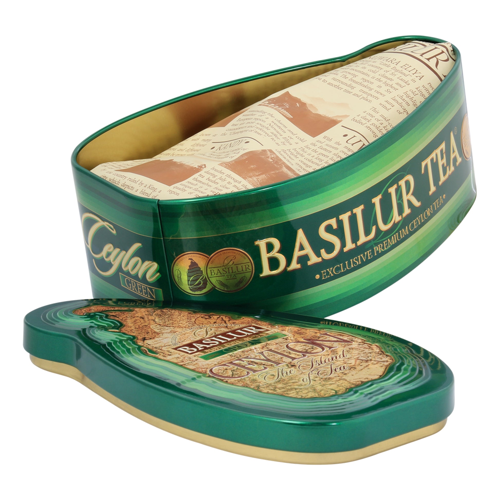 Island of Tea Green Metal - 100g
