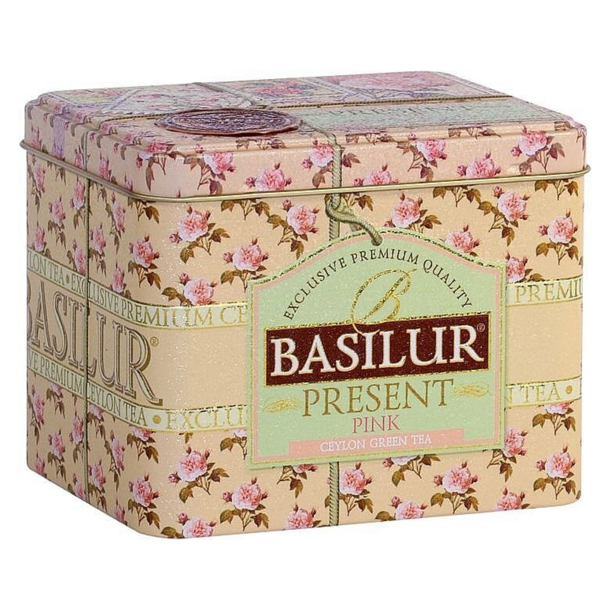 Present Pink Tin Caddy - 100g