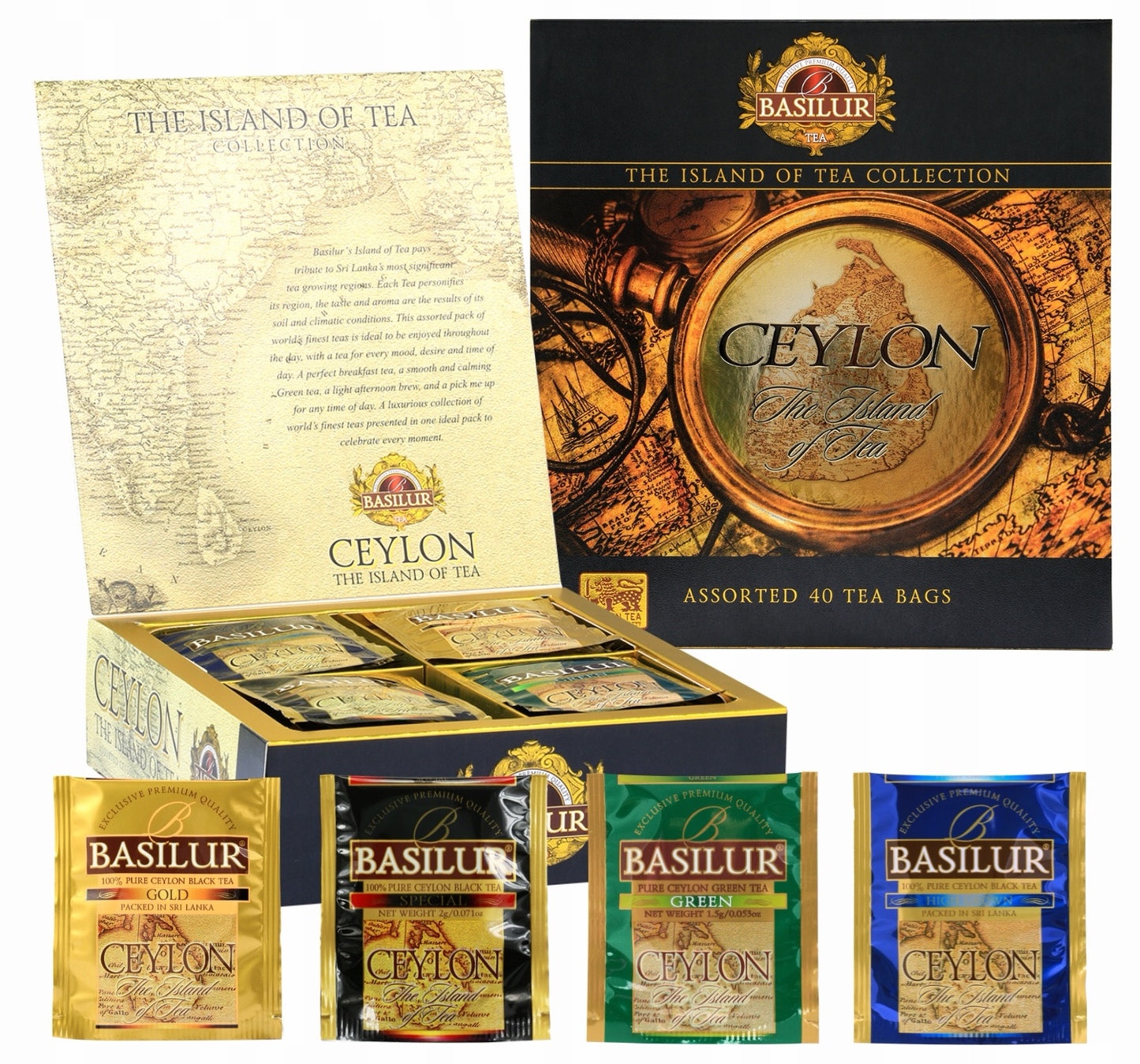 Island of Tea Assorterede Display 40stk