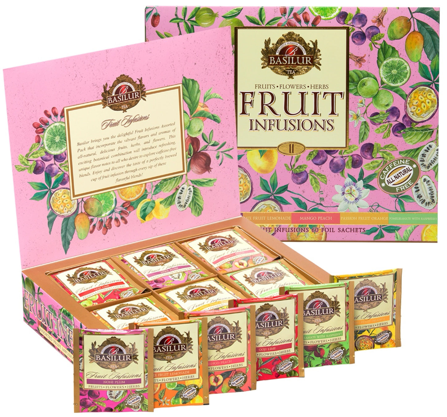 Fruit Infusions Assorteret Vol.II - 60x2g