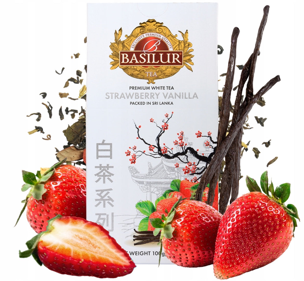 White Tea Strawberry Vanilla - 100g